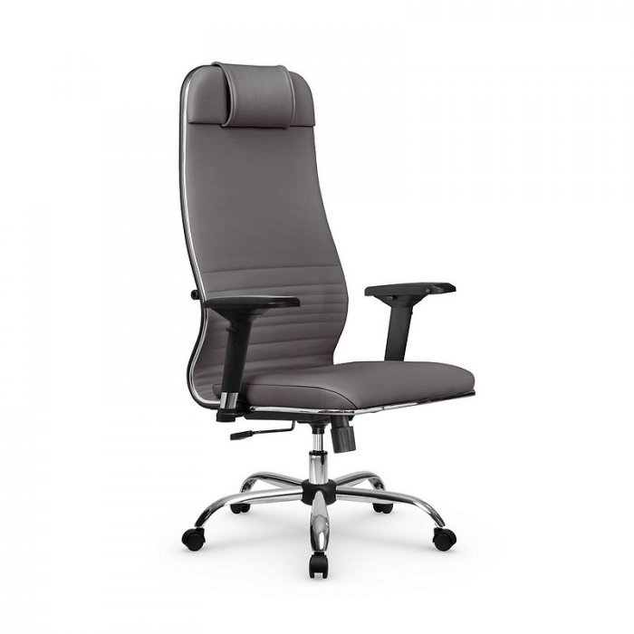 Кресло руководителя МЕТТА L-1m-38К2/4D MPES хром 17833 - вид 8